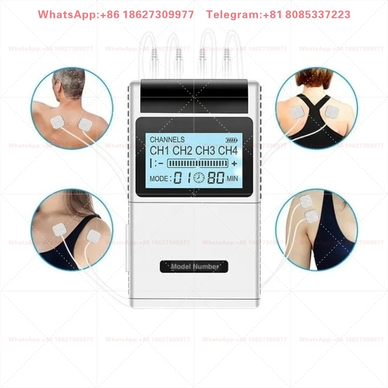 Tens Pain Relief Unit - 7000 4-Channel 15 Mode Alat Pereda