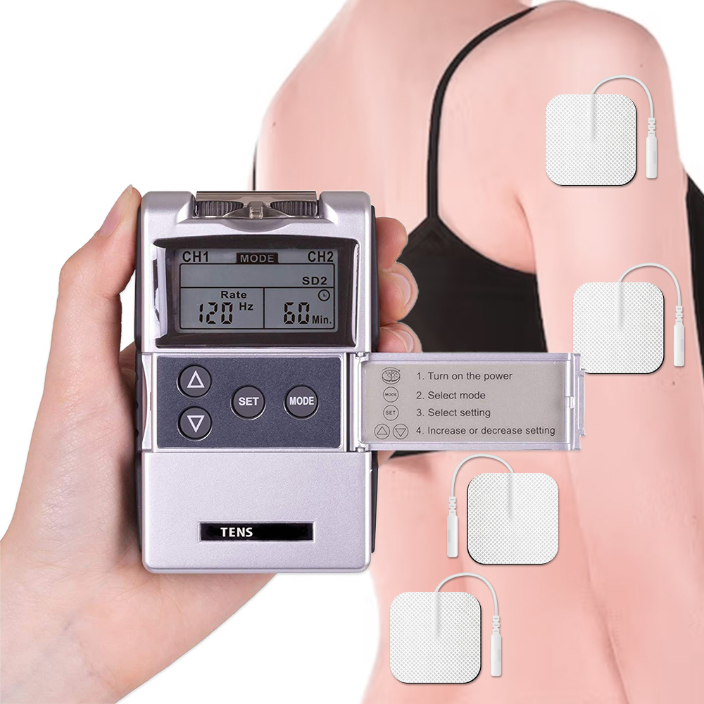 Tens Pain Relief Unit - EMS Stimulator Otot Elektrik Mesin Terapi