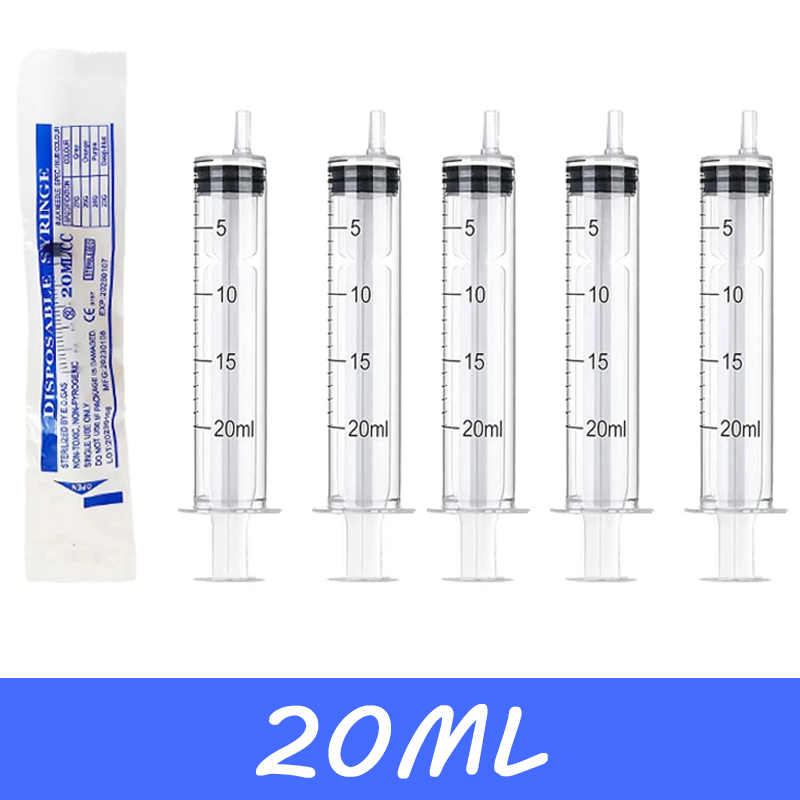 Health Wellness Product - Suntik Plastik 20ml Tanpa Jarum, Kemasan