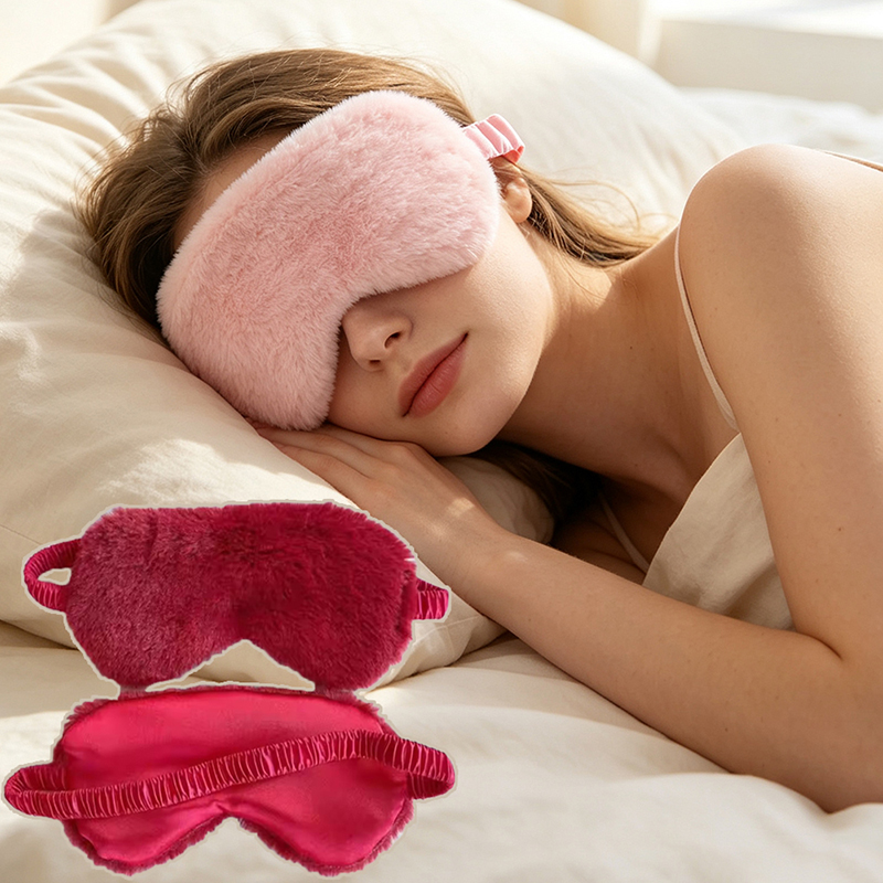 Health & Wellness Therapy Center - Masker Tidur Penutup Mata Lembut Bahan
