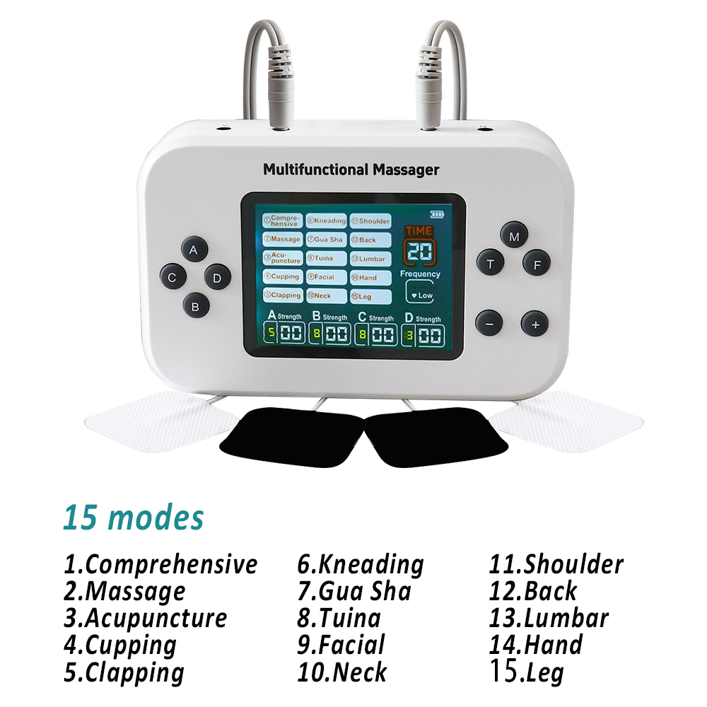 Unit TENS 4-in-1 dengan 15 Mod - Tens Pain Relief Unit ulasan dan harga