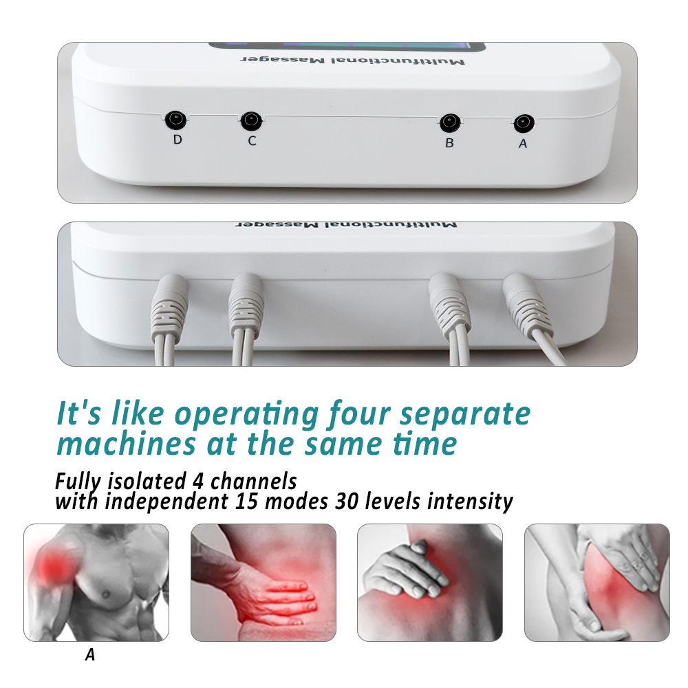 Unit TENS 4-in-1 dengan 15 Mod - Tens Pain Relief Unit ulasan dan harga