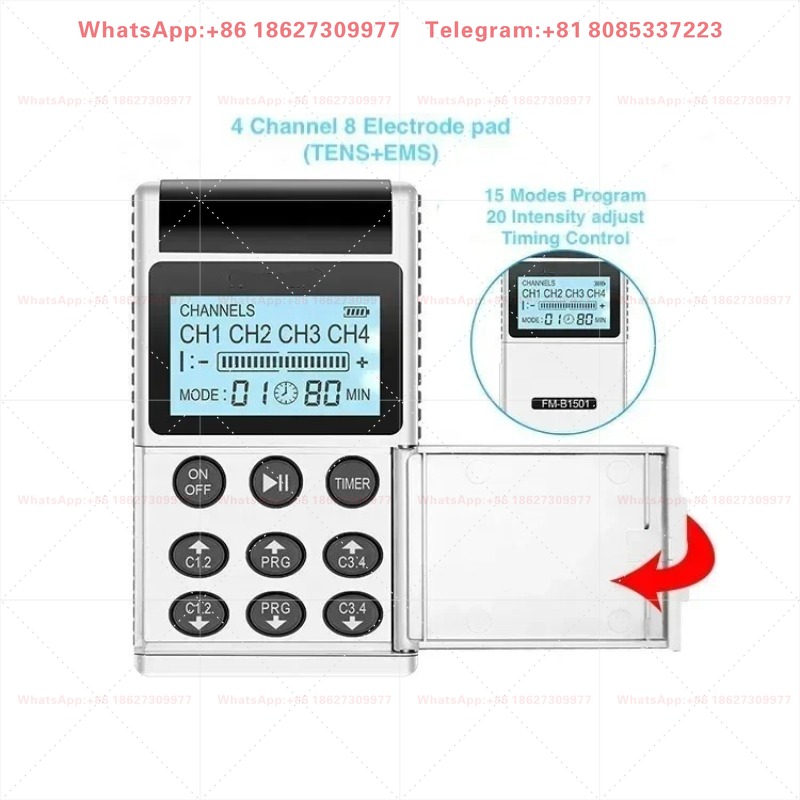 7000 4-Channel 15 Mode Alat Pe - Tens Pain Relief Unit ulasan dan harga
