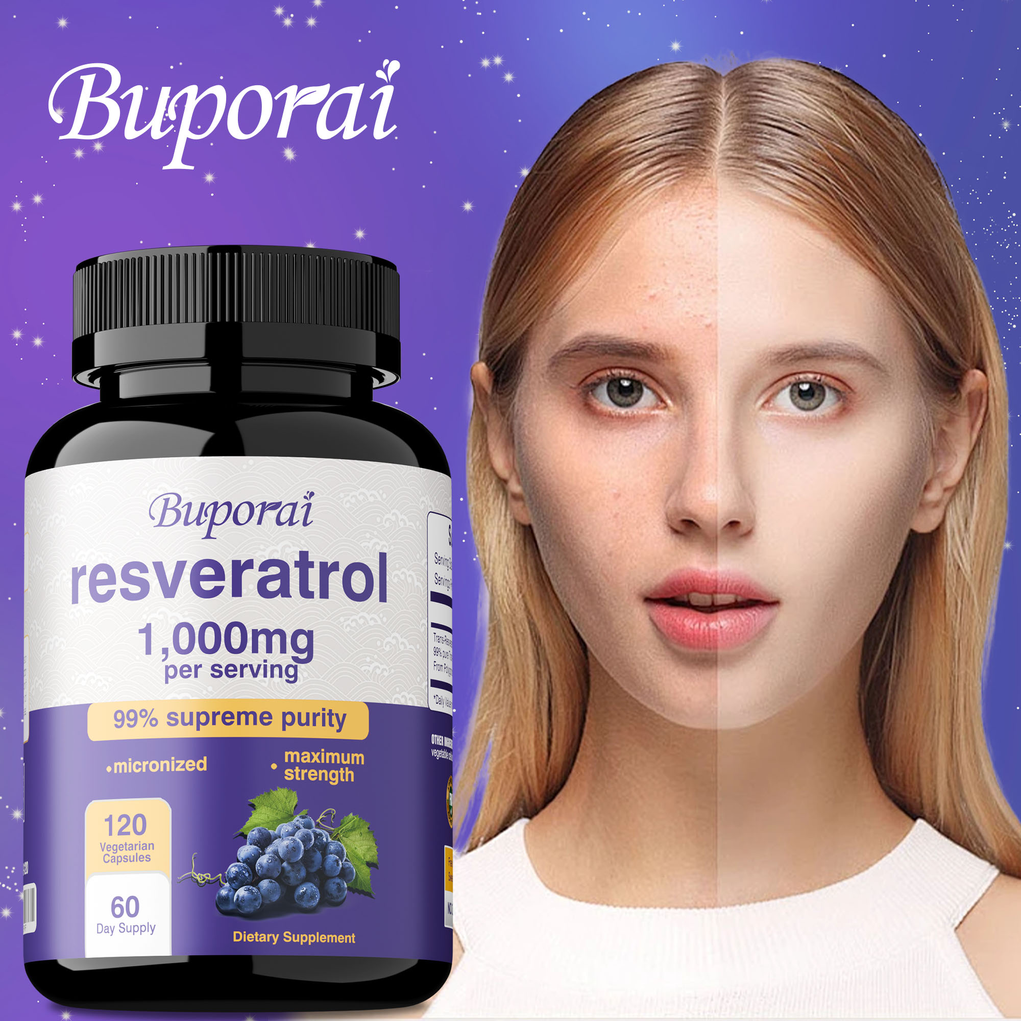 Kapsul Resveratrol - Anti-penu - Health And Wellness Promotion ulasan dan harga