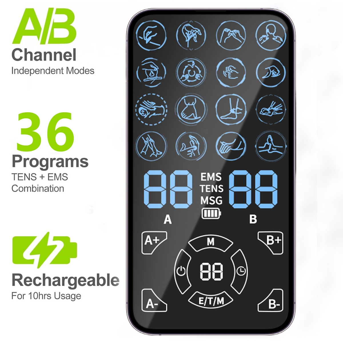 Alat Pijat Pereda Nyeri TENS U - Tens Pain Relief Unit ulasan dan harga
