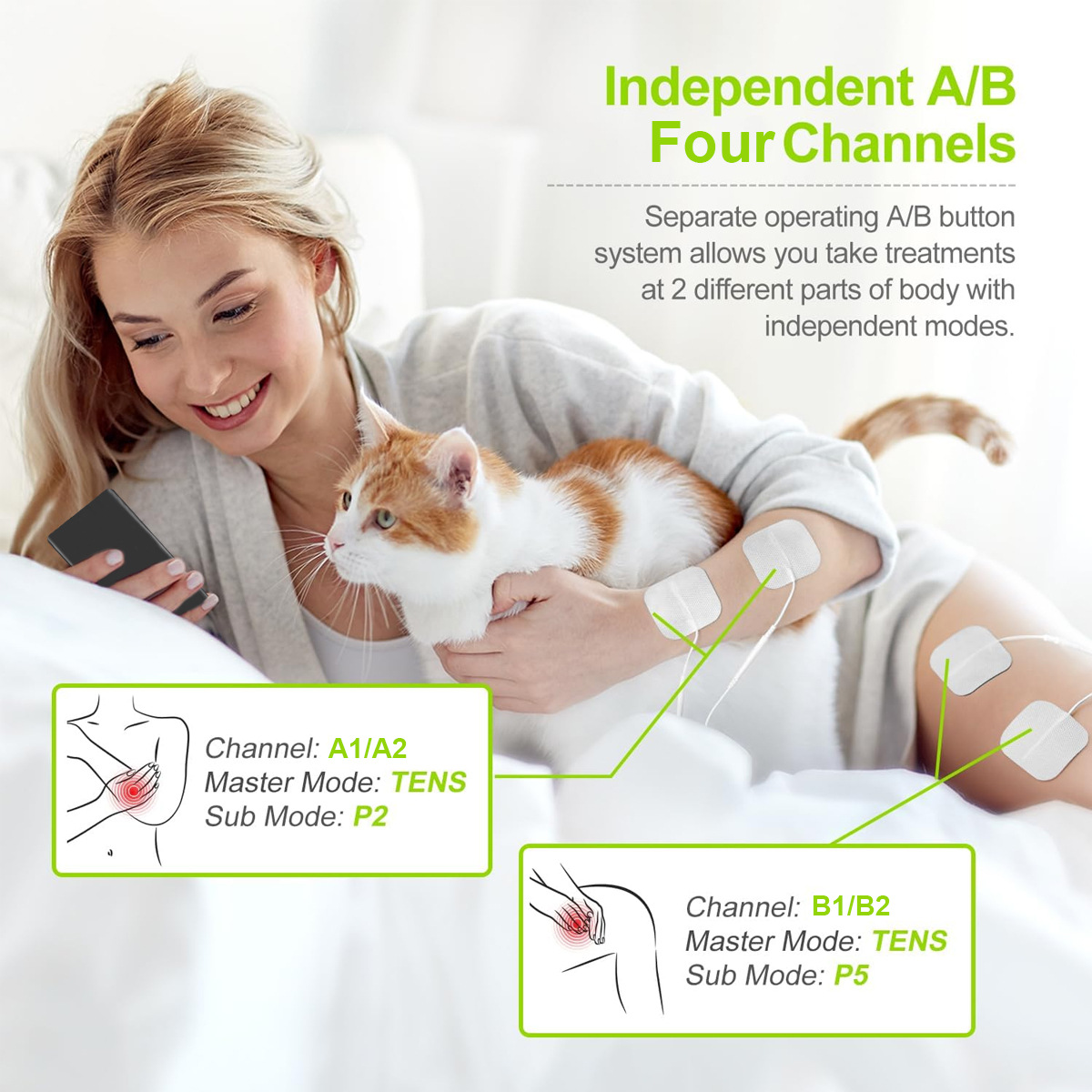 Alat Pijat TENS EMS Pereda Nye - Tens Pain Relief Unit ulasan dan harga