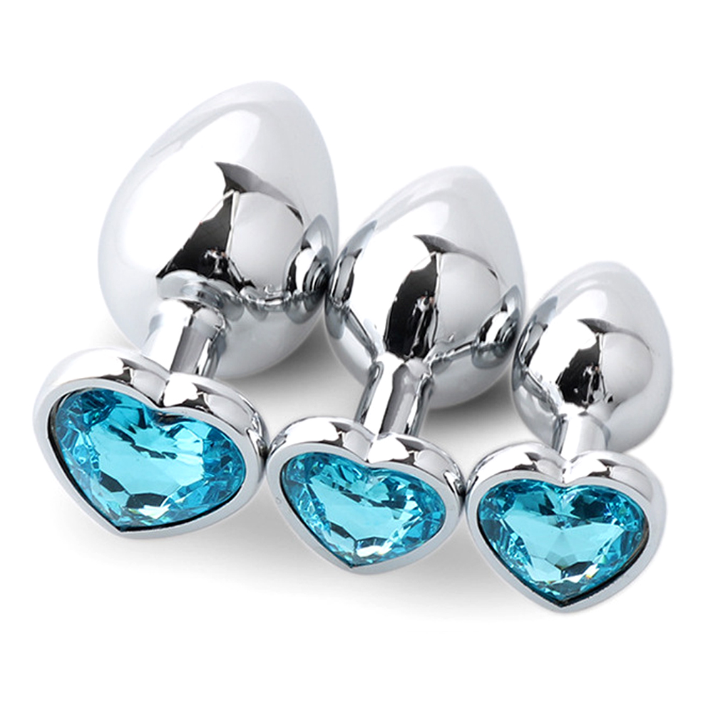 3PCS Anal Plug Logam untuk Pas - Health Wellness Product ulasan dan harga
