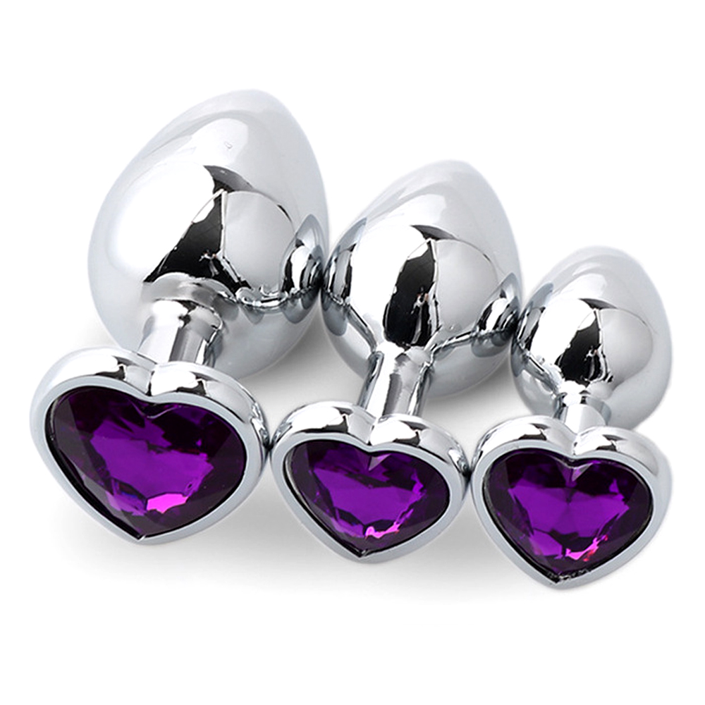 3PCS Anal Plug Logam untuk Pas - Health Wellness Product ulasan dan harga